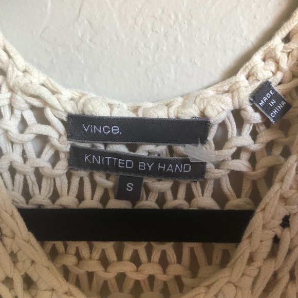 VINCE Knit/Sweater Tank Top Size S - Picture 3 of 7